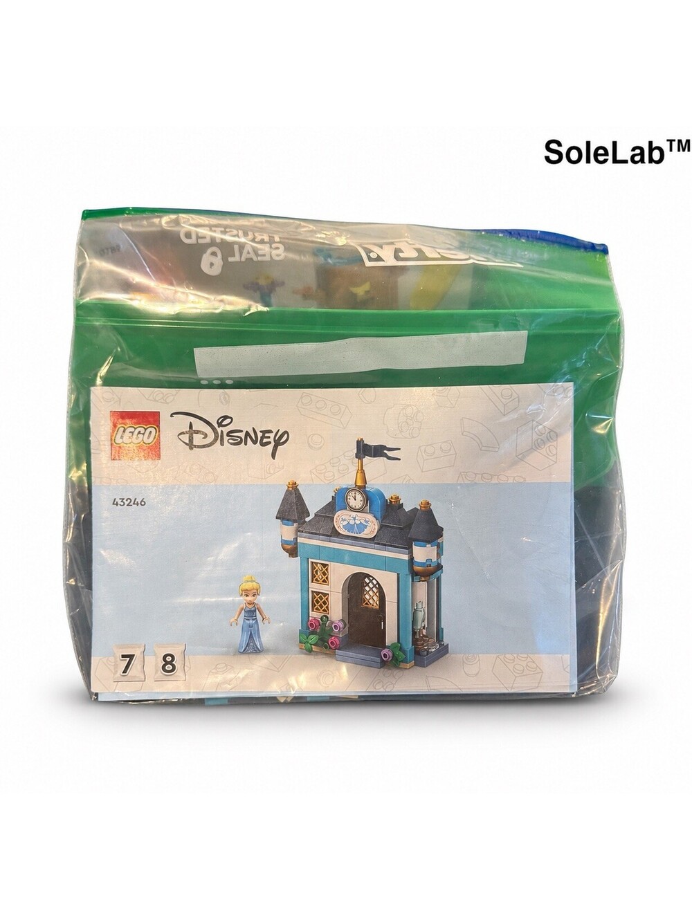Retired LEGO Disney 43246 Cinderella Dress Shop Complete Build Minidoll Books